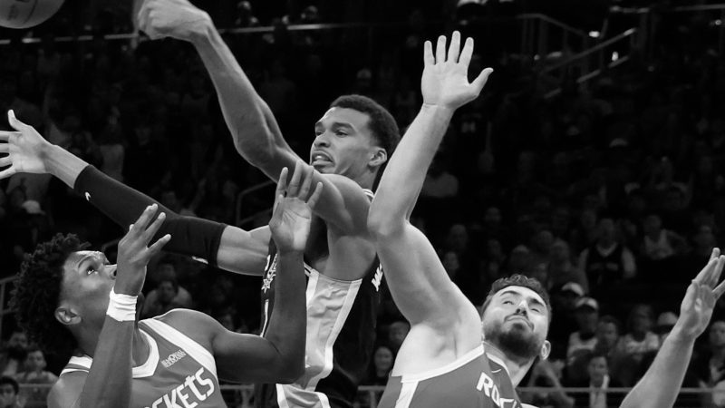 Spurs x Rockets: o que Amen Thompson fez com Wembanyama