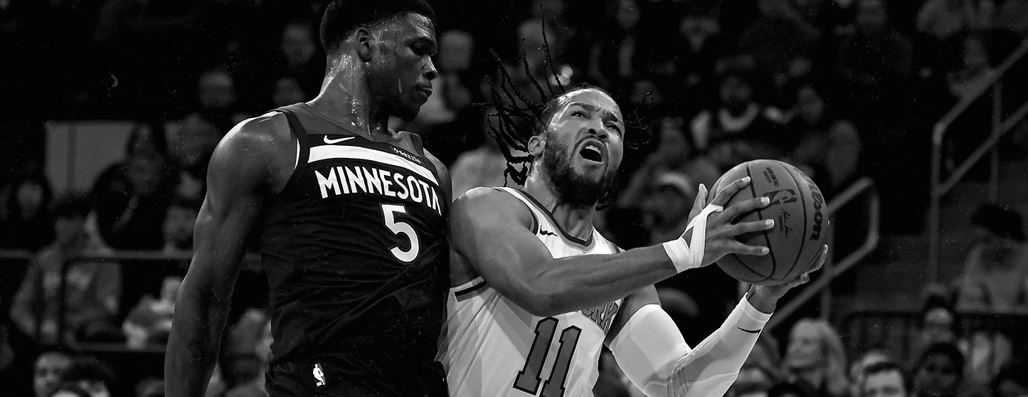 NBA: Anthony Edwards viraliza após reação contra Jalen Brunson