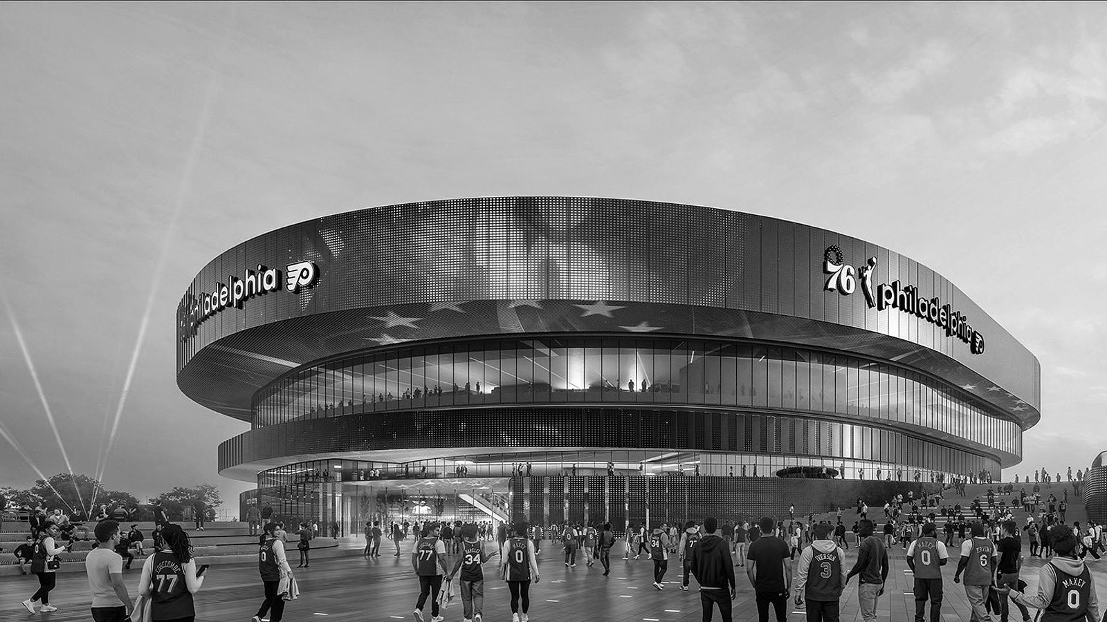 LeBron não vai jogar na arena nova do 76ers