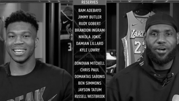 Team LeBron X Team Giannis: confira os melhores momentos de cada time na temporada