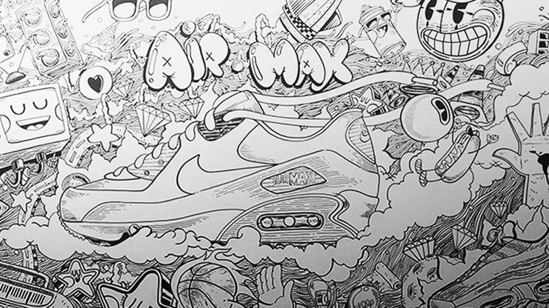 As ilustrações insanas da Casa Nike Air Max