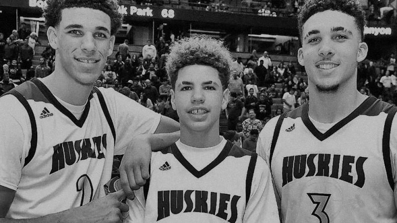 Lonzo Ball jogando com seus irmãos é um video que você precisa assistir