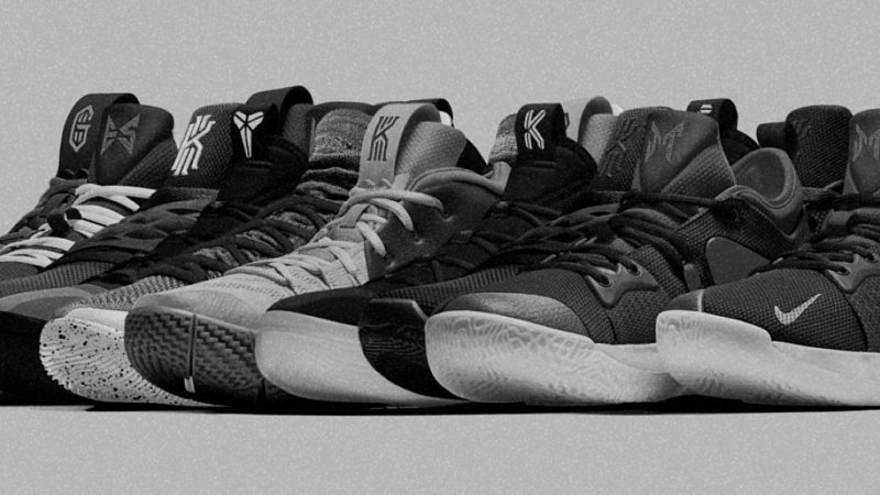 A Nike convidou jogadores para desenhar seus tênis para a abertura da temporada da NBA