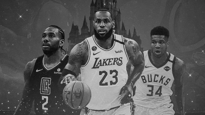 Designer cria logos da NBA inspirados nos personagens da Disney