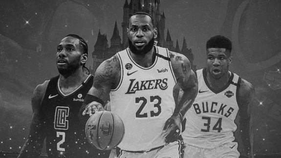 Designer cria logos da NBA inspirados nos personagens da Disney