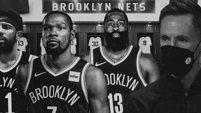 NBA: Estreia do Nets com Durant, Harden e Kyrie deixa técnico Steve Nash preocupado