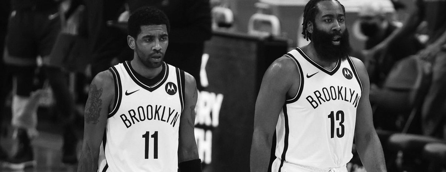 NBA: Kyrie Irving está preocupado com status de saúde de James Harden