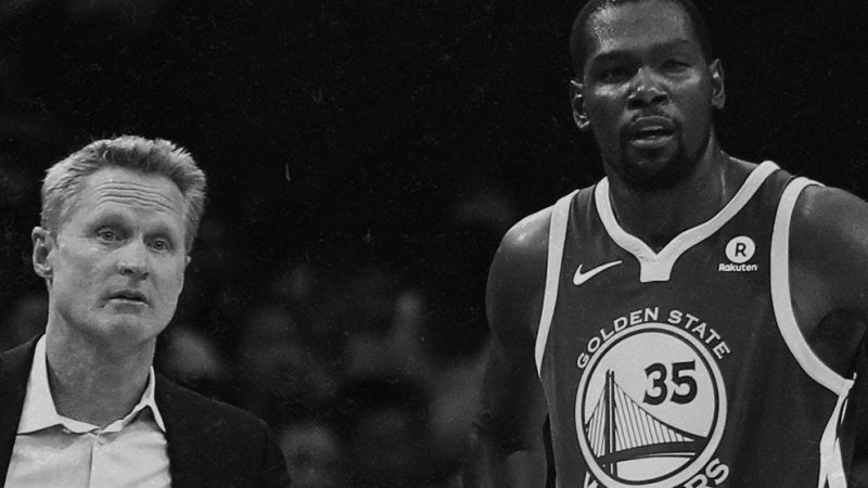 NBA: Kevin Durant rebate críticas feitas pelo técnico Steve Kerr