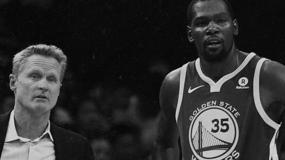 NBA: Kevin Durant rebate críticas feitas pelo técnico Steve Kerr