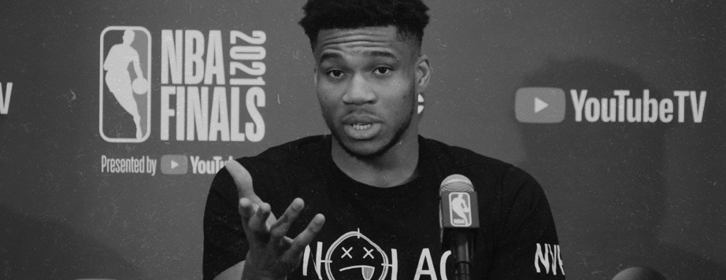 Giannis Antetokounmpo conta o seu maior medo após derrota do Bucks para o Suns no Jogo 1 das Finais da NBA