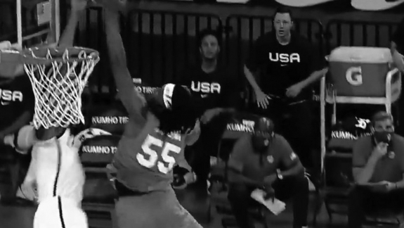 Durant leva toco absurdo de jovem jogador do Heat