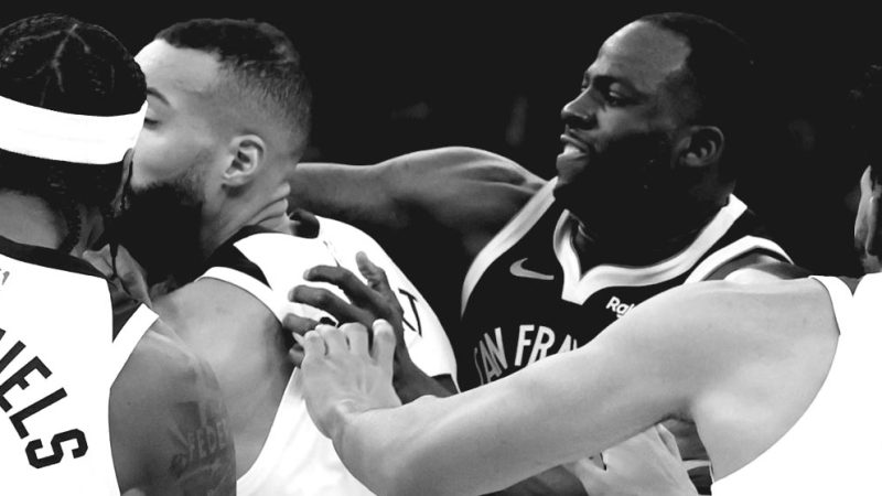 NBA: A treta envolvendo Draymond Green e Rudy Gobert no duelo entre Warriors e Wolves