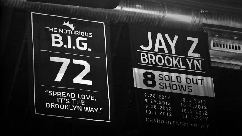 A homenagem do Brooklyn Nets ao rapper Notorious B.I.G.
