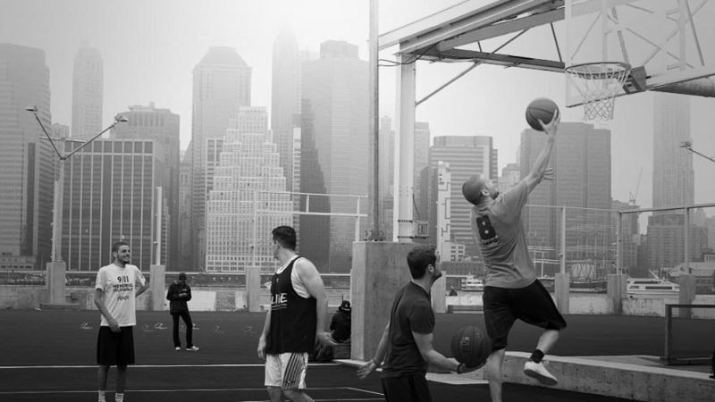 Conheça as quadras de basquete do Brooklyn Bridge Park