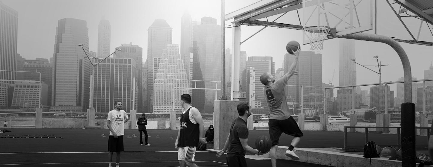 Conheça as quadras de basquete do Brooklyn Bridge Park