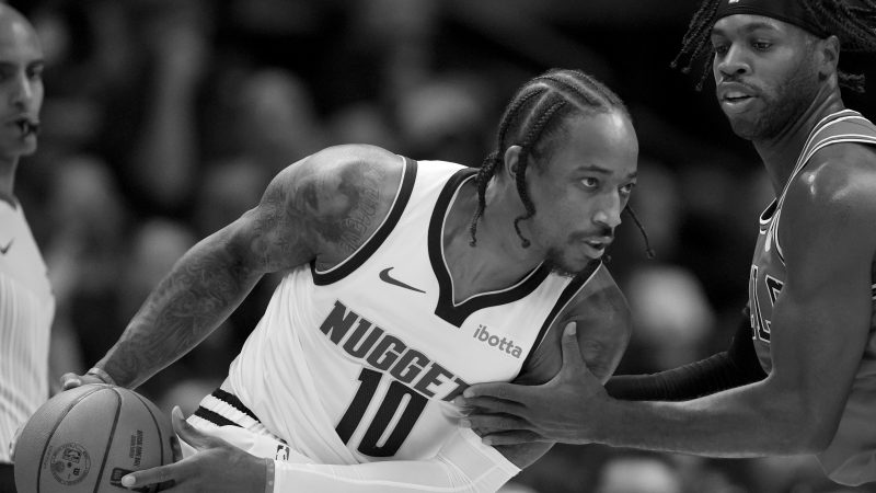 DeMar DeRozan no banco: o que acabou na estreia do Nuggets