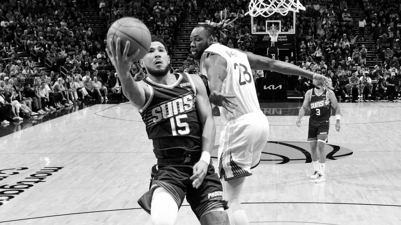 Suns x Warriors: o que Booker fez depois do 73 x 71