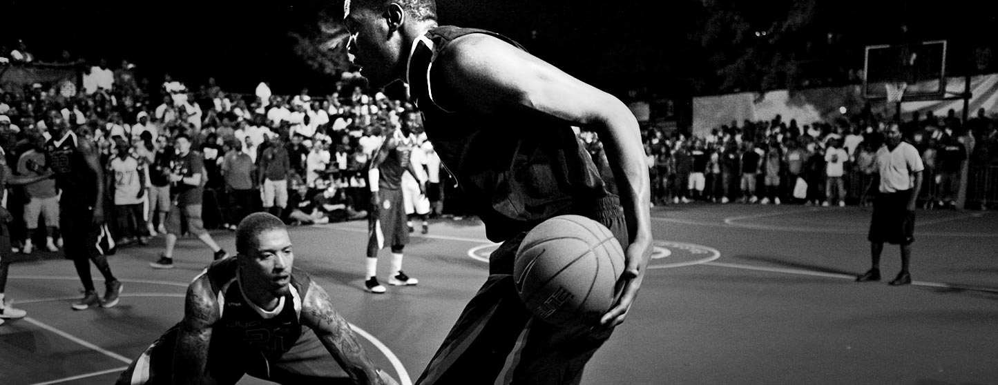 Kevin Durant vs. Michael Beasley no Dyckman Park