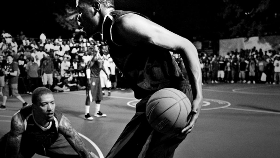 Kevin Durant vs. Michael Beasley no Dyckman Park