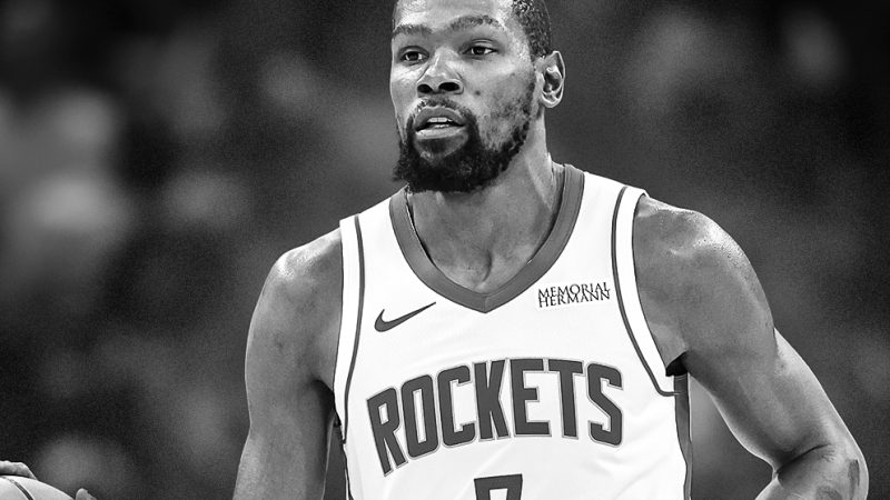 Durant não perdoa: estreia no Rockets com enterrada absurda contra o Thunder