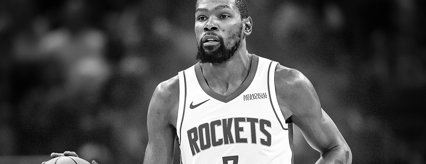 Durant não perdoa: estreia no Rockets com enterrada absurda contra o Thunder