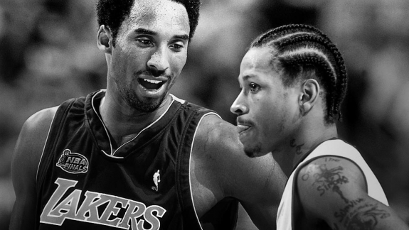 O duelo contra Allen Iverson que marcou a vida de Kobe Bryant