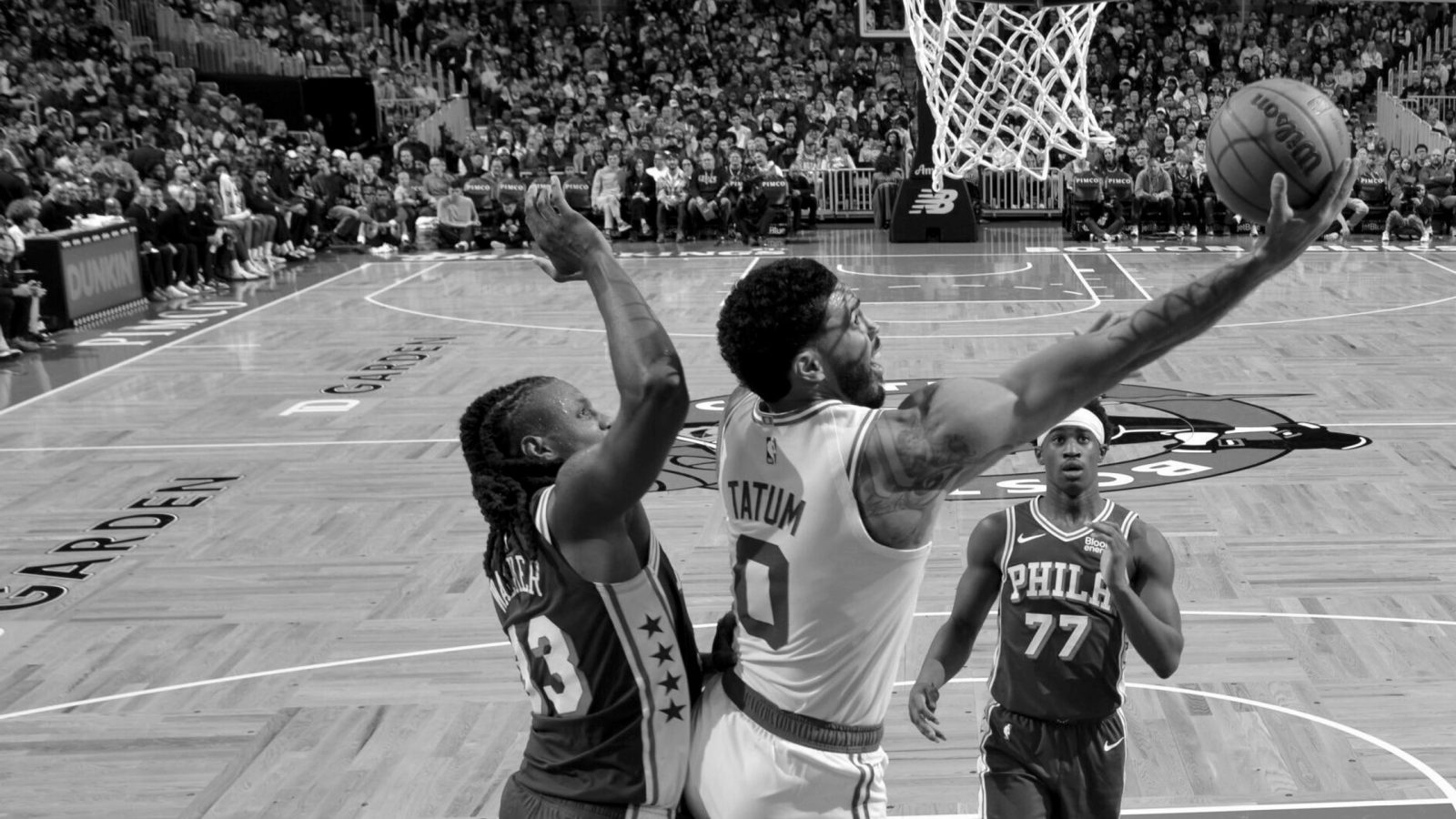 Sem LeBron e Brown, o Sixers leva 144 do Celtics