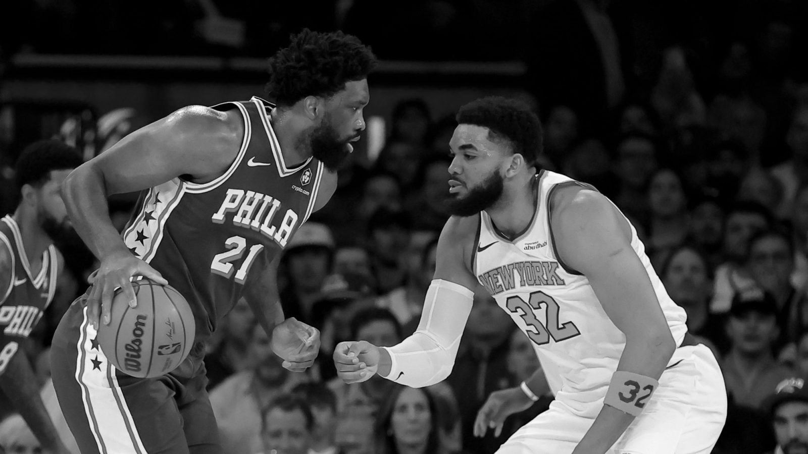 Embiid x Towns: os pivôs de Sixers e Knicks lado a lado