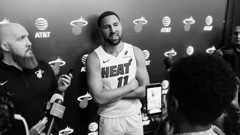 Quanto Klay Thompson acerta de três na pré-temporada do Heat