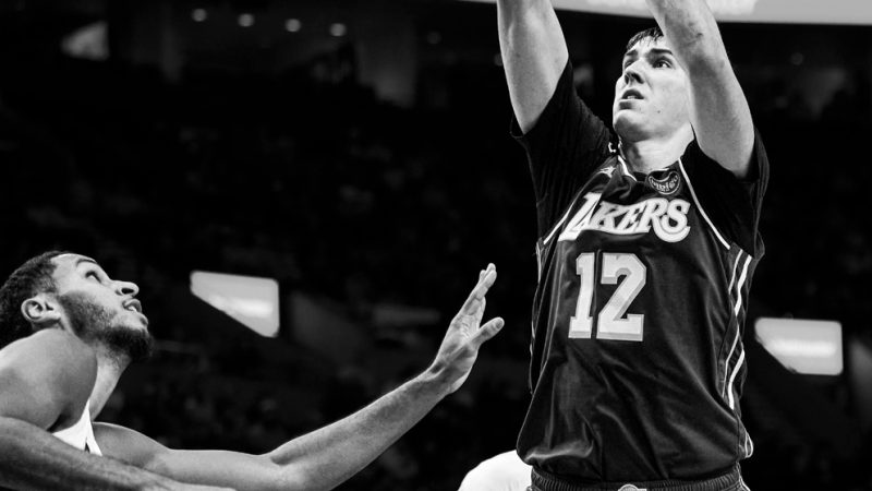 A nova referência de liderança no vestiário do Lakers