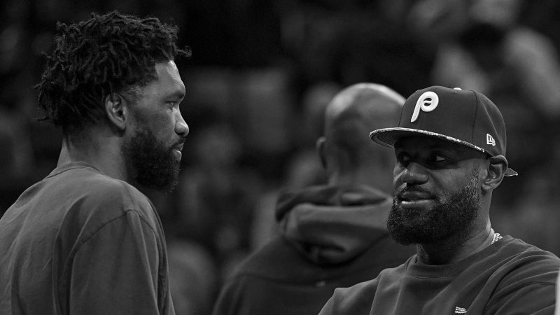 Sixers pensa em LeBron no lugar de Embiid