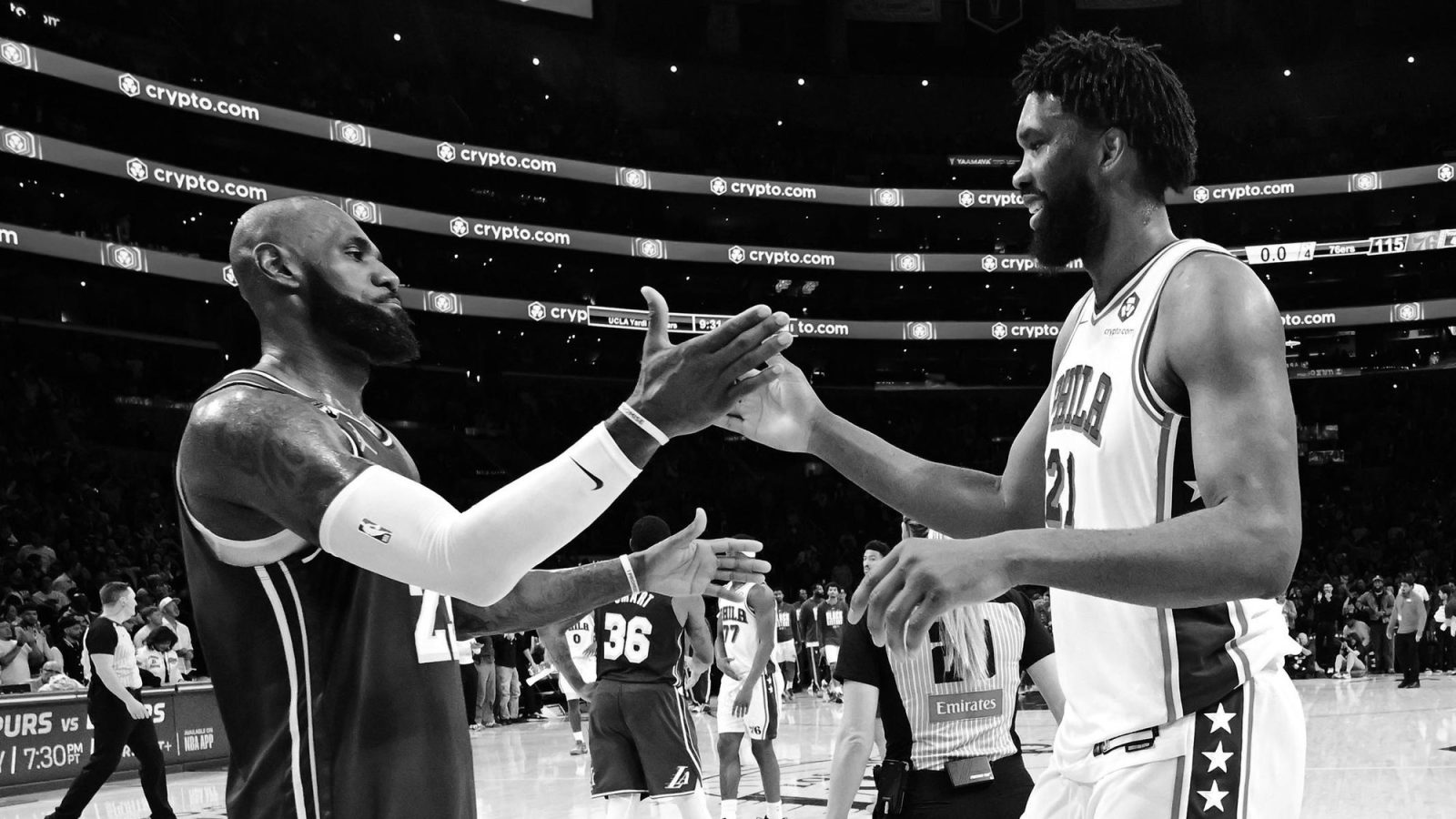 LeBron escolheu o Sixers para ajudar Embiid a ser campeão
