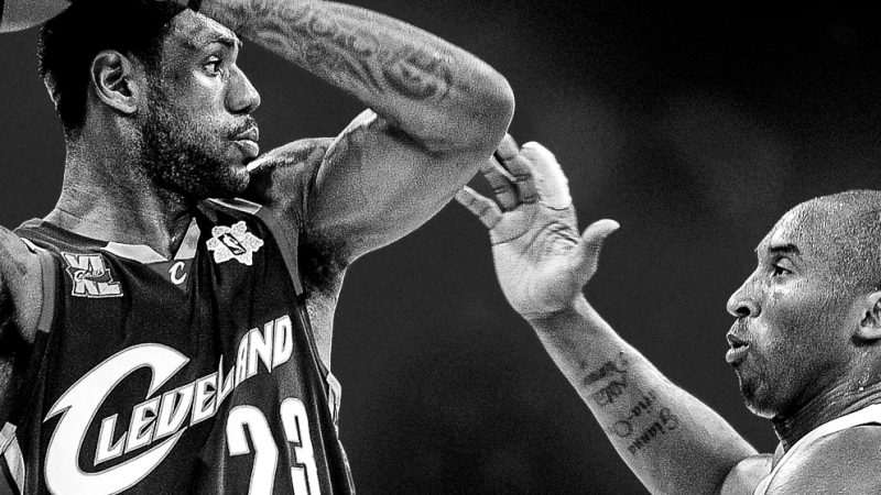 A diferença entre LeBron James, Michael Jordan e Kobe Bryant