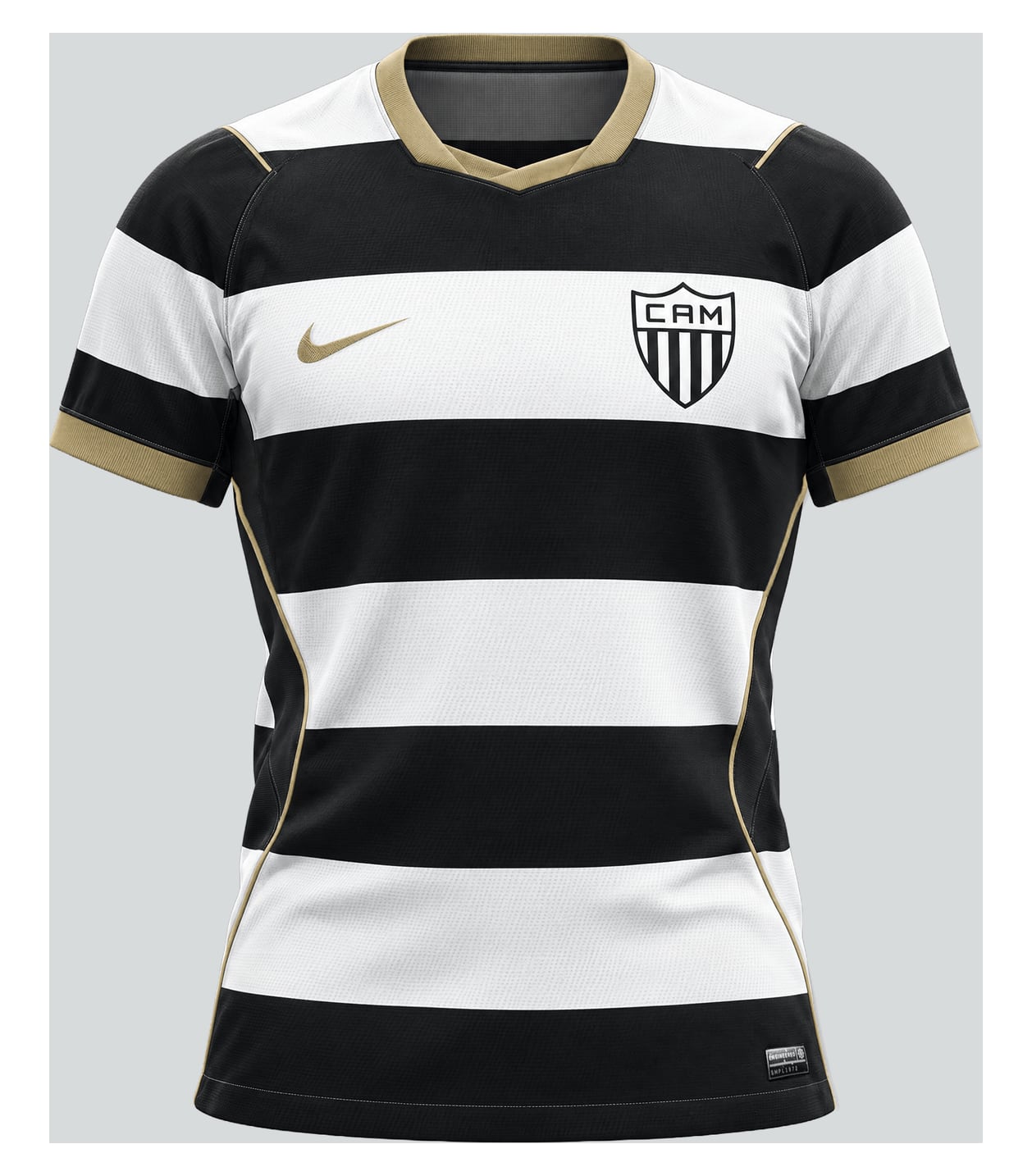 Frente da camisa Manto da Massa 2026/27 do Atlético-MG