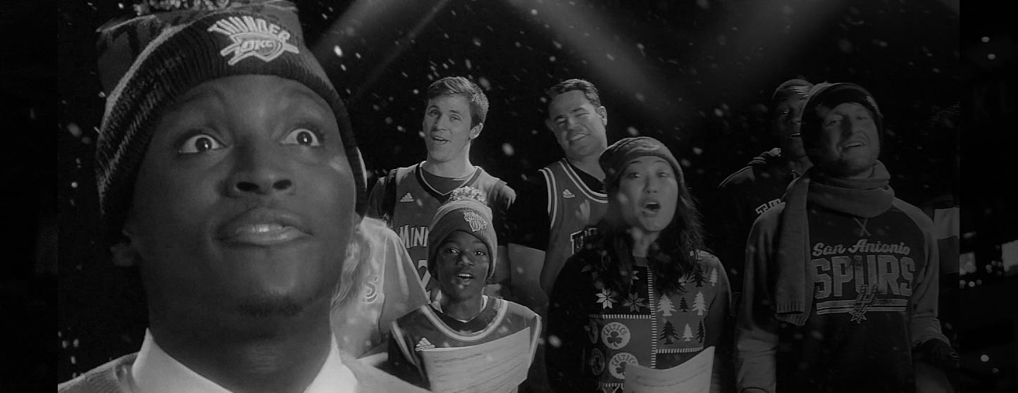 Você precisa assistir o clipe de Natal da NBA