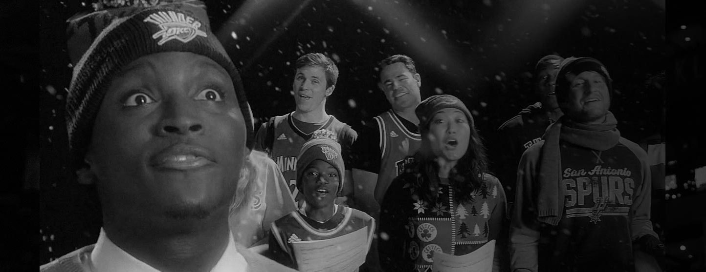 Você precisa assistir o clipe de Natal da NBA
