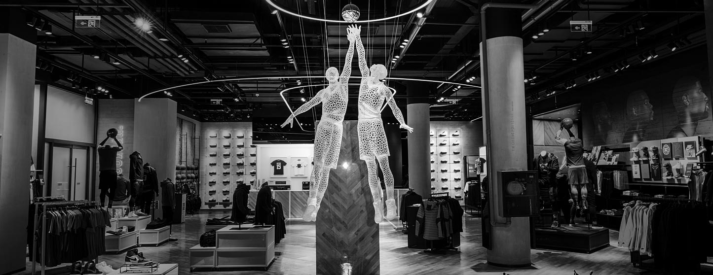 Jordan e Nike inauguram loja fantástica na China