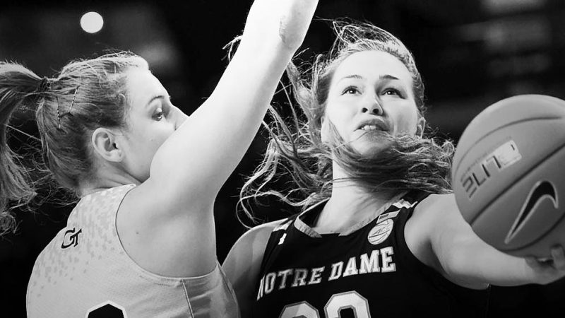 Kathryn Westbeld: a musa de Notre Dame