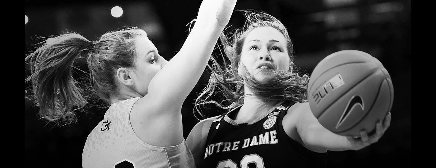 Kathryn Westbeld: a musa de Notre Dame