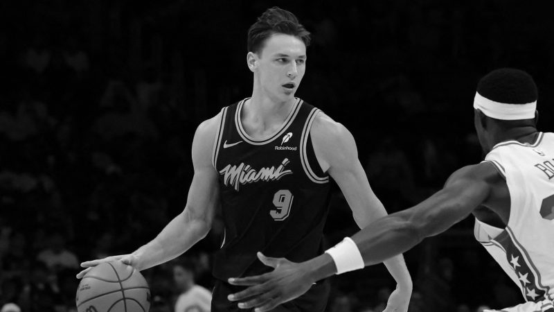 Pelle Larsson faz 13 sem errar após renovar com o Heat