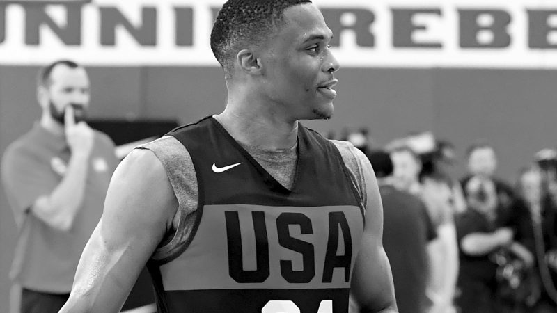 Westbrook avisa Los Angeles: quer carregar a tocha olímpica
