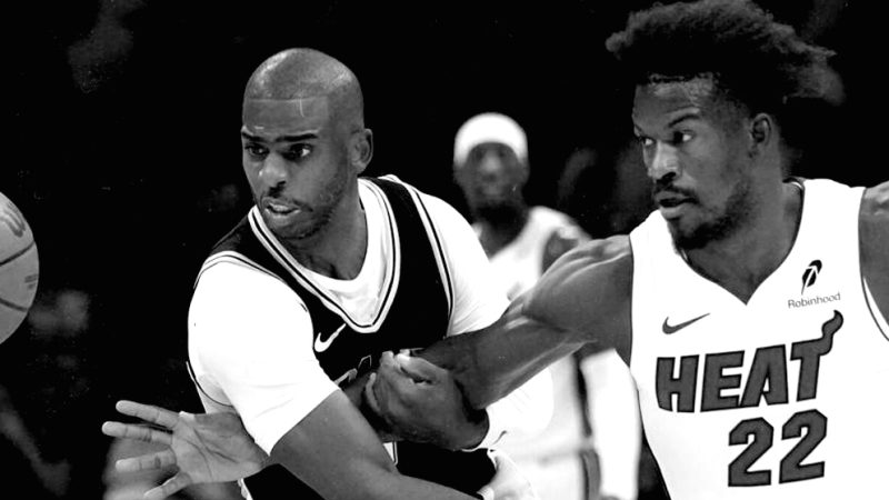 NBA: Vaza áudio de discussão entre Jimmy Butler e Chris Paul em jogo entre Heat e Spurs