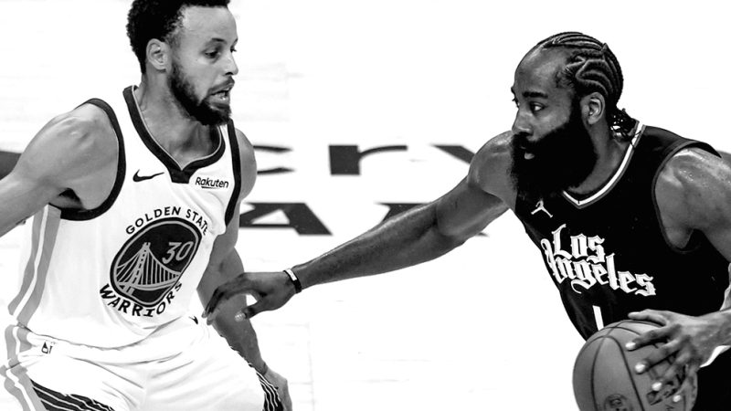 James Harden não poupa palavras ao falar de sua rivalidade com Stephen Curry