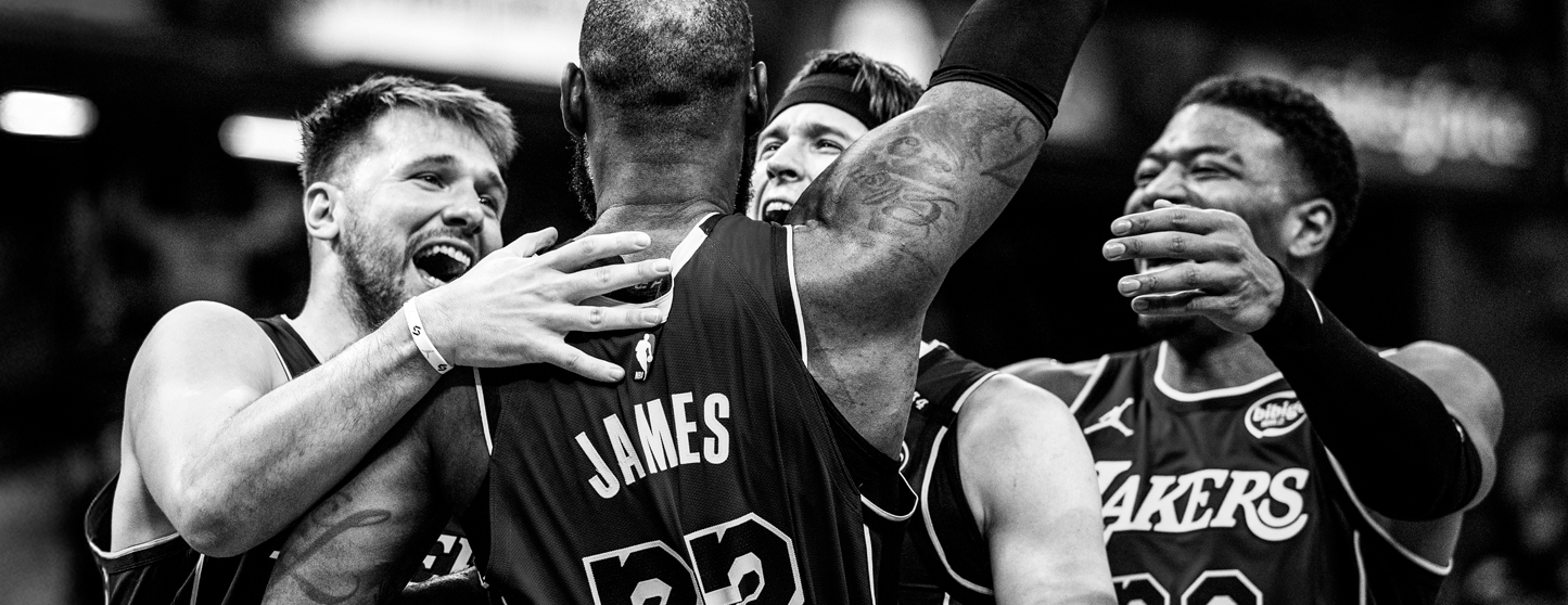 O novo time titular do Lakers