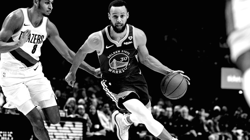 NBA: O time do Warriors que vai estrear hoje contra o Blazers