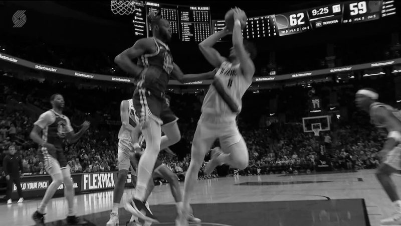 Sem Curry, Warriors perde do Blazers por 123 a 118