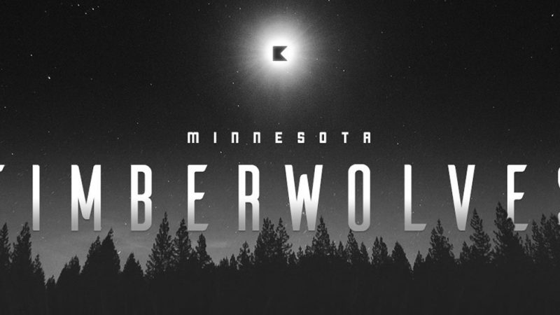 Design conceitual Minnesota Timberwolves